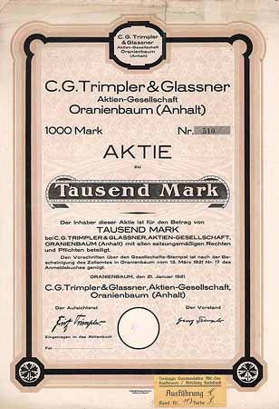 C.G. Trimpler & Glassner AG