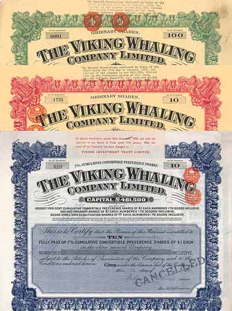 Viking Whaling Co. (6 Stücke)