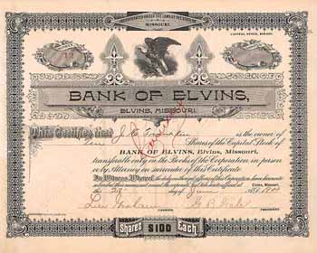 Bank of Elvins