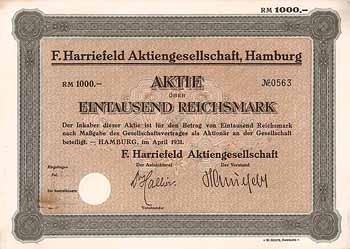 F. Harriefeld AG
