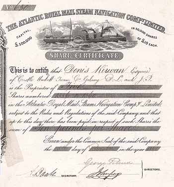 Atlantic Royal Mail Steam Steam Navigation Company Ltd.