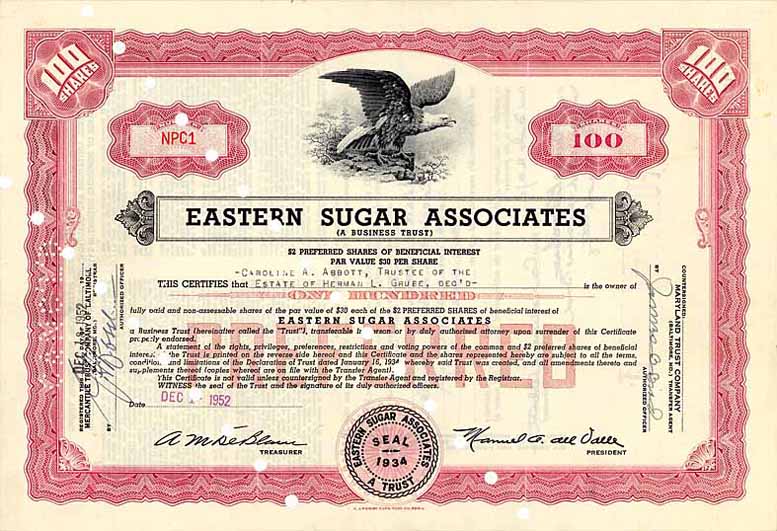 Eastern Sugar Associates