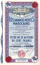 Les Grands Hotels Marocains S.A.