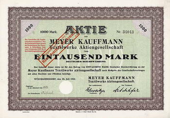 Meyer Kauffmann Textilwerke AG