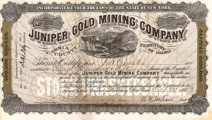 Juniper Gold Mining Co.