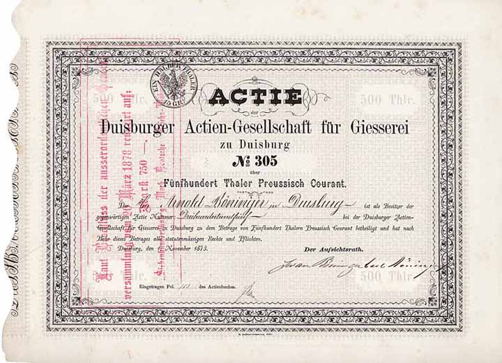 Duisburger AG für Giesserei
