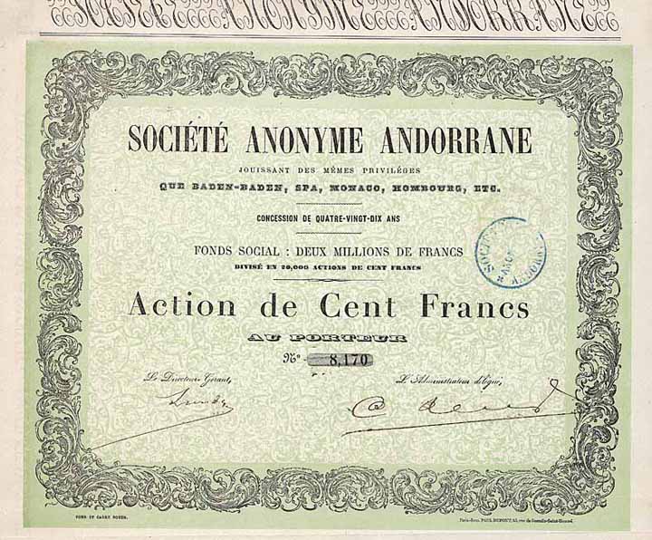 Société Anonyme Andorrane