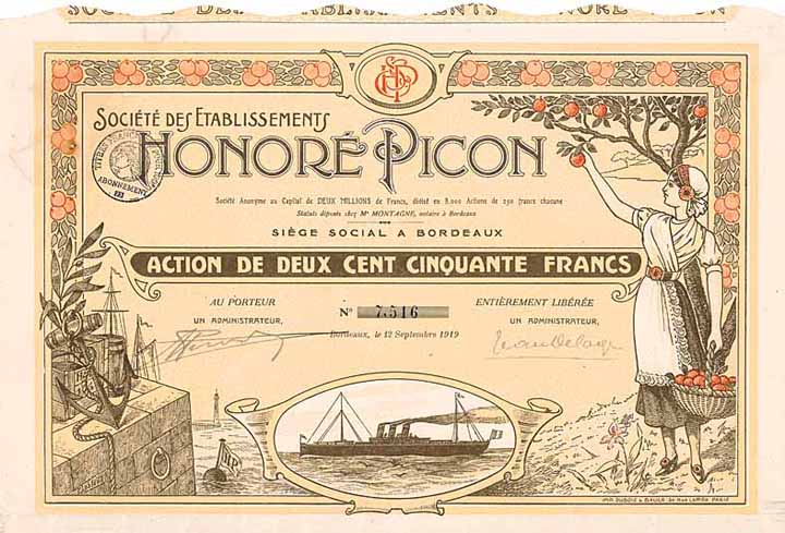 Soc. des Etablissements Honoré Picon