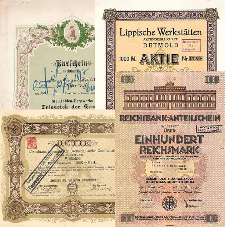 Deutschland - Konvolut (12 Stücke)