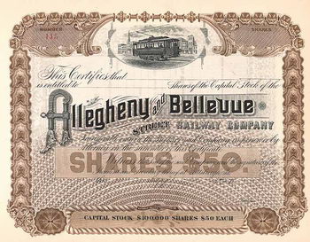 Allegheny & Bellevue Street Railway