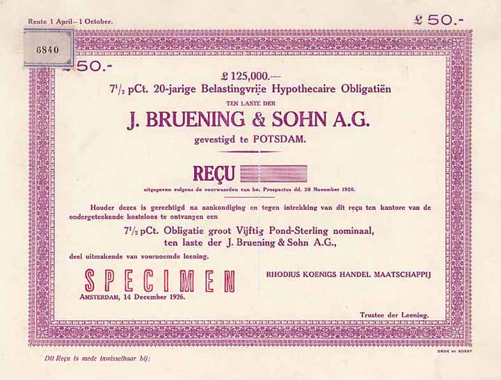 J. Brüning & Sohn AG