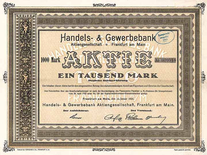 Handels- & Gewerbebank AG