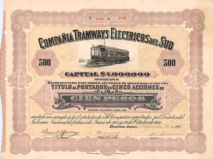 Compania Tramways Electricos del Sud