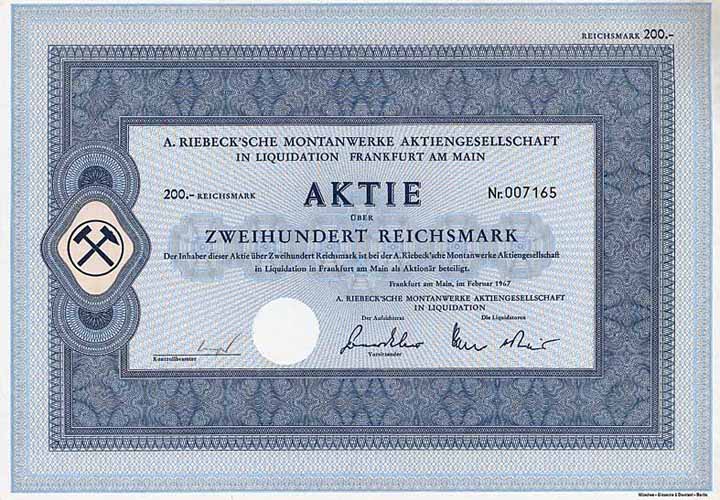 A. Riebeck'sche Montanwerke AG