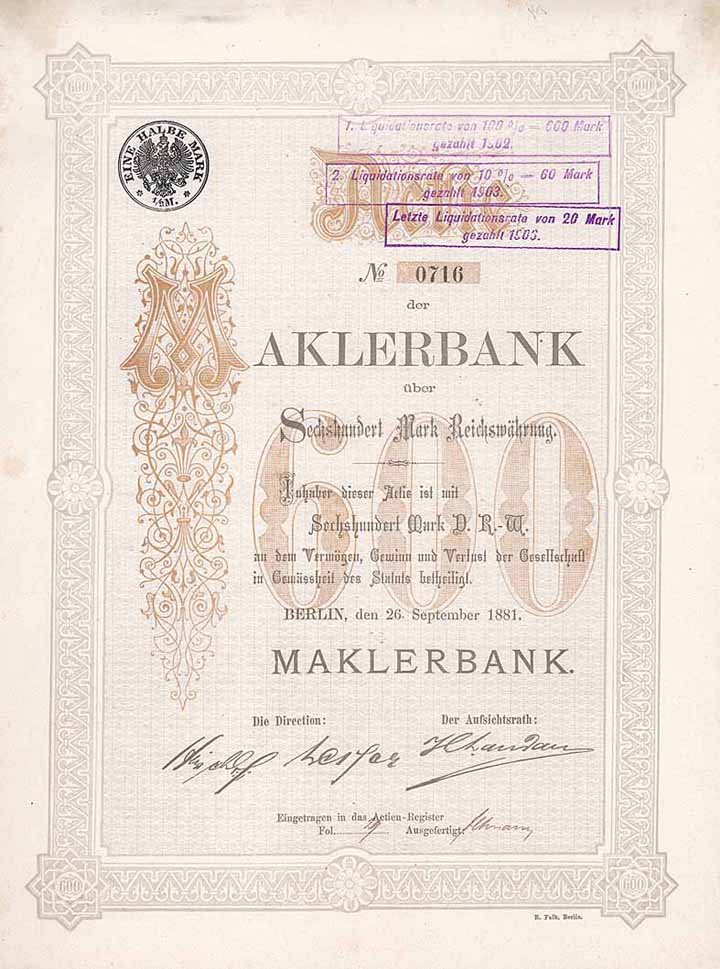 Maklerbank