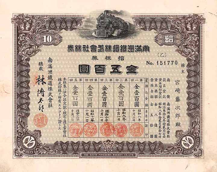 South Manchuria Railway Co., Ltd.