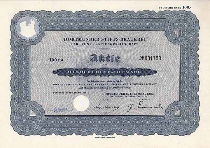 Dortmunder Stifts-Brauerei Carl Funke AG