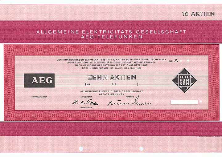Allgemeine Elektricitäts-Gesellschaft AEG-Telefunken