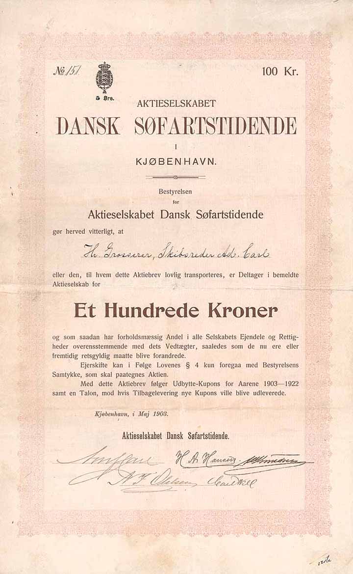 AS Dansk Sofartstidende