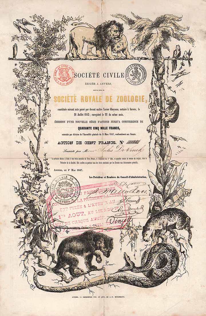 Société Royale de Zoologie d'Anvers