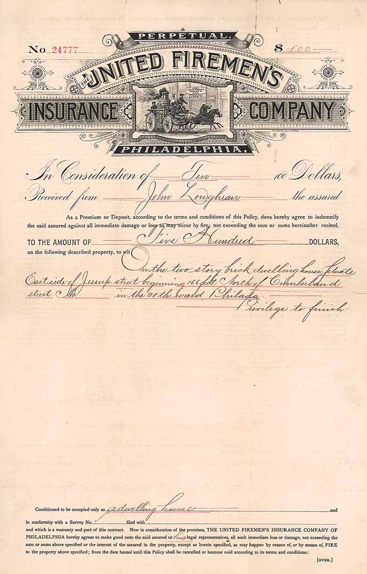 United Firemen’s Insurance Co.