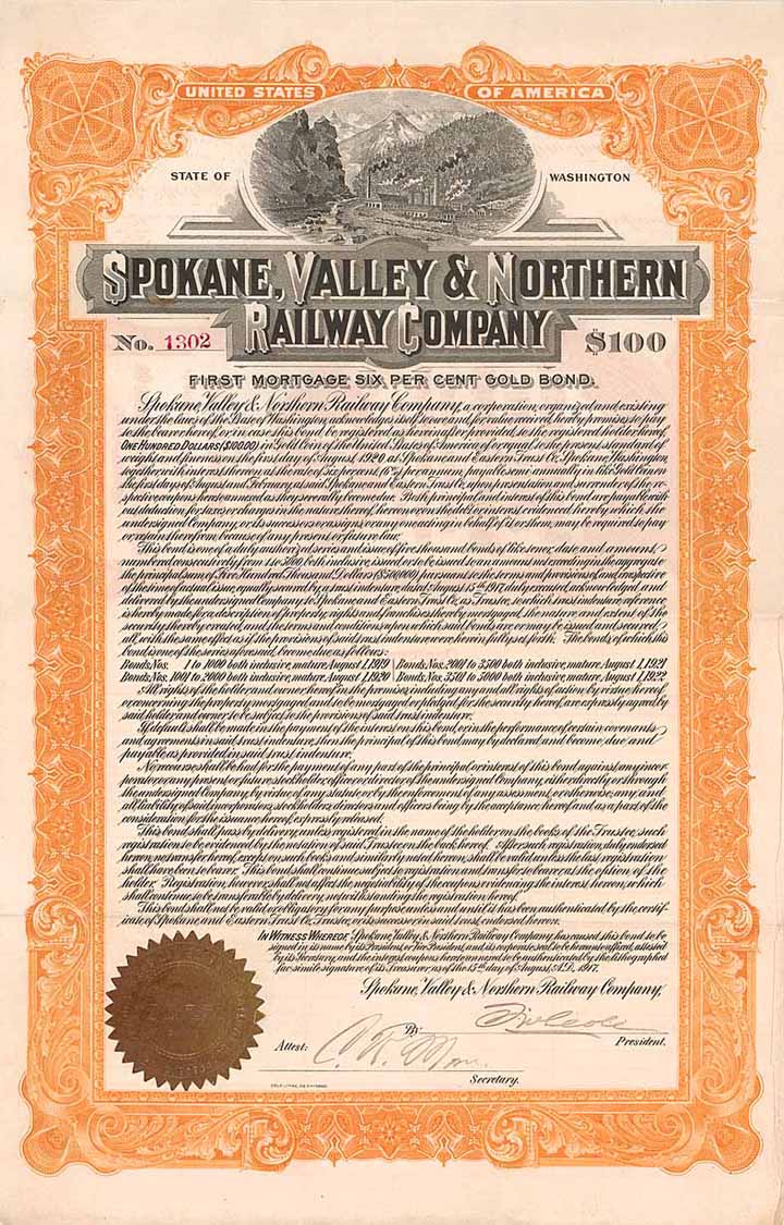 Spokane, Valley & Northern Railway