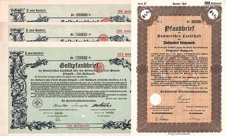Pommersche Landschaft (16 Stücke von 1925-1940)