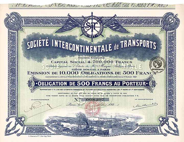 Soc. Intercontinentale de Transports S.A.