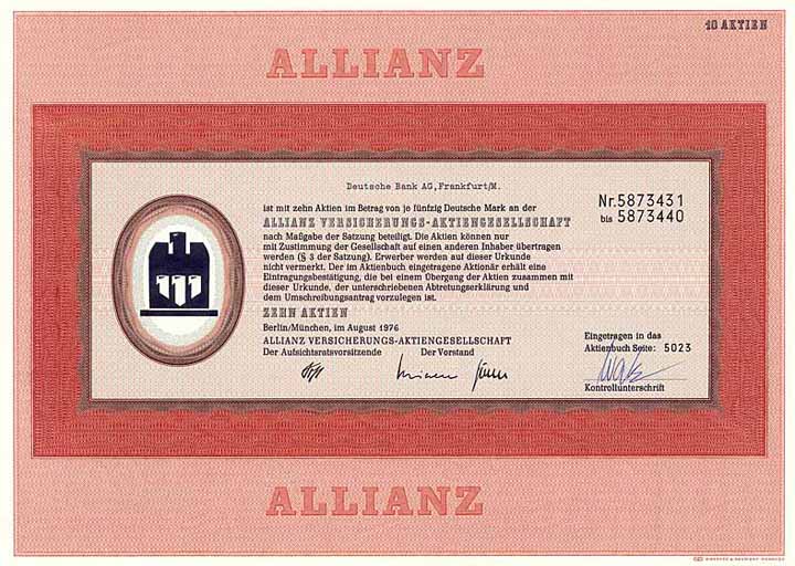 Allianz Versicherungs-AG