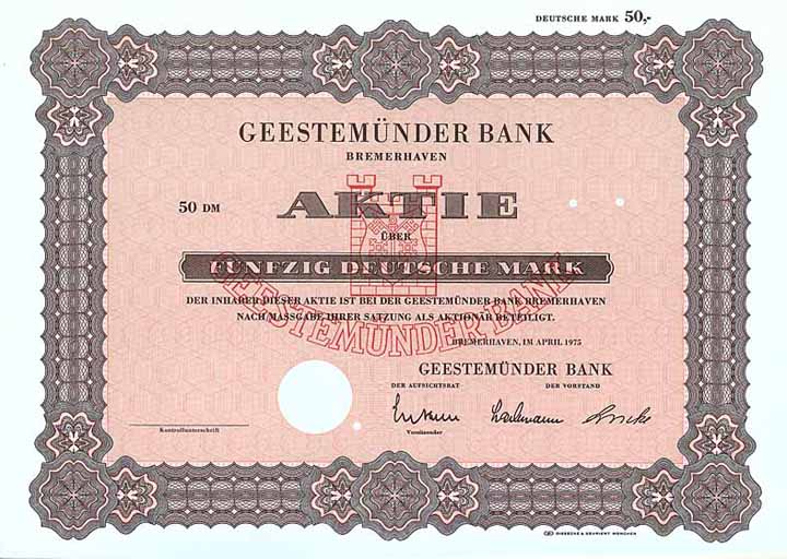 Geestemünder Bank