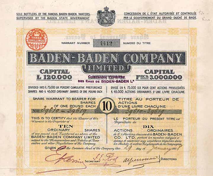 Baden-Baden Company Limited