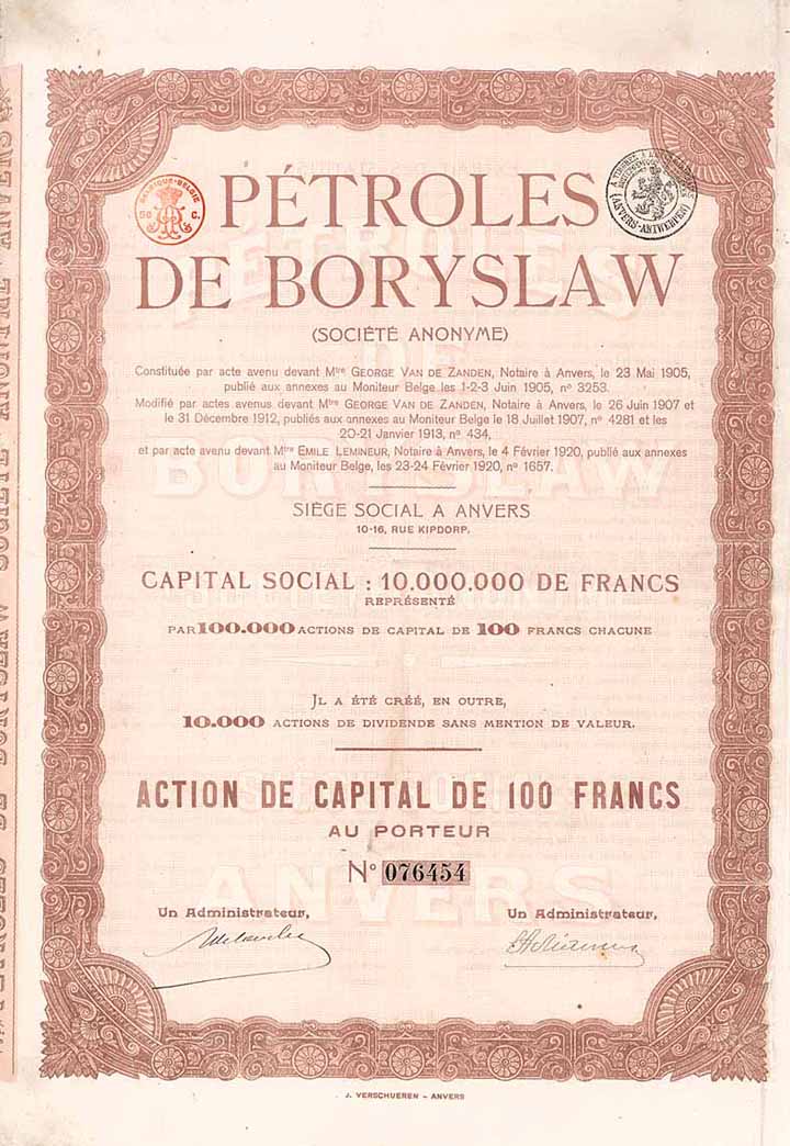 Petroles de Boryslaw S.A.