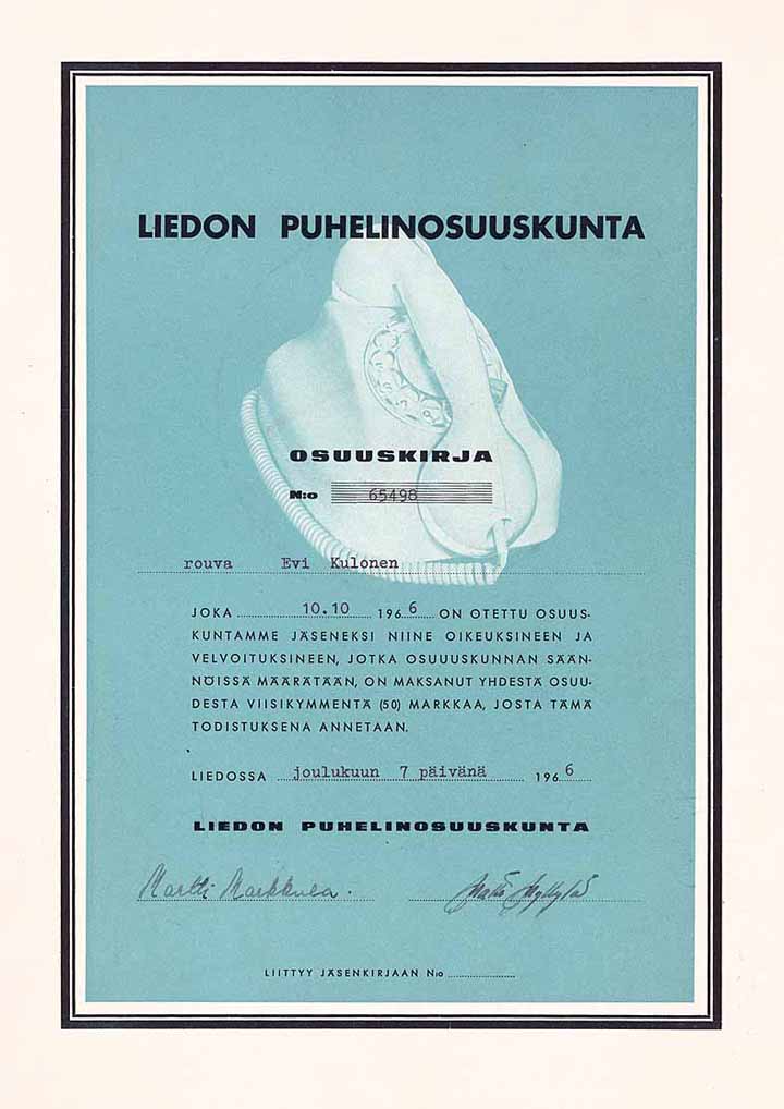 Liedon Puhelinosuuskunta