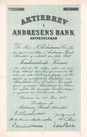 Andresens Bank A/S