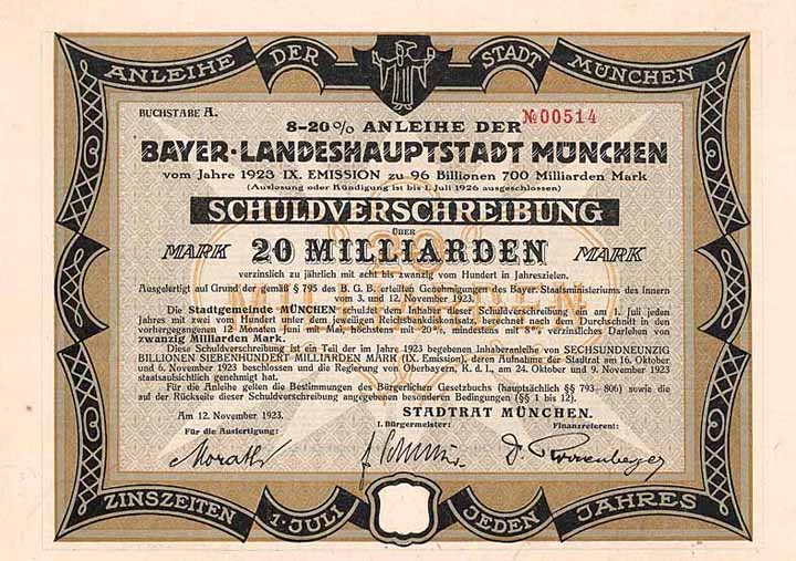 Bayer. Landeshauptstadt München