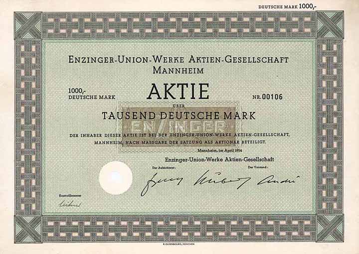 Enzinger-Union-Werke AG