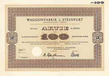 Waggonfabrik L. Steinfurt AG