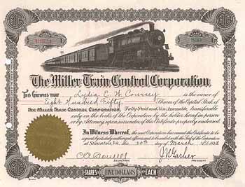 Miller Train Control Corp.