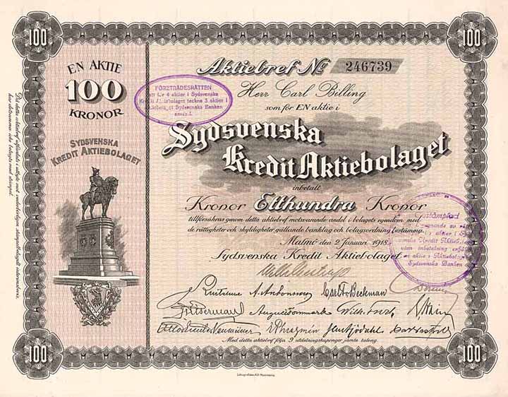 Sydsvenska Kredit AB