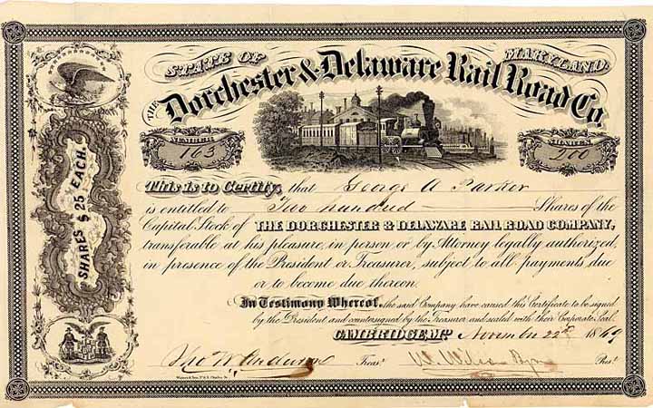 Dorchester & Delaware Rail Road