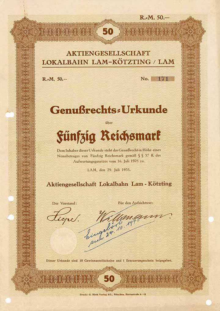 AG Lokalbahn Lam-Kötzting