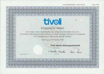 Tivoli Werke AG