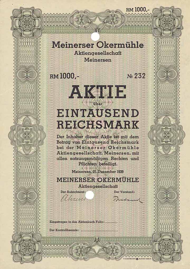 Meinerser Okermühle AG