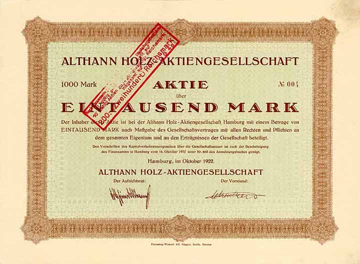 Althann Holz-AG