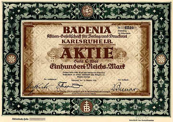 BADENIA AG für Verlag und Druckerei