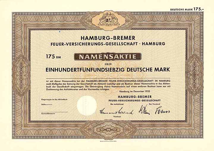 Hamburg-Bremer Feuer-Versicherungs-Gesellschaft