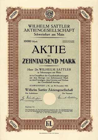 Wilhelm Sattler AG