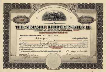 Semambu Rubber Estates, Ltd.
