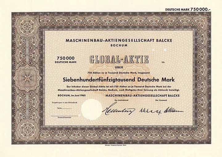 Maschinenbau-AG Balcke