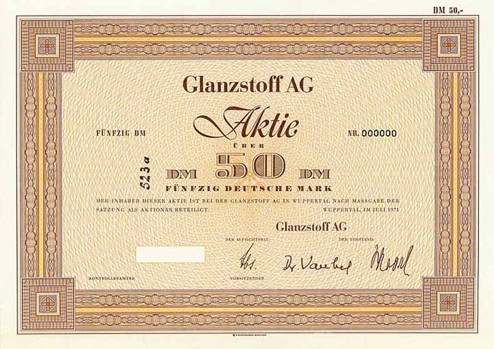 Glanzstoff AG